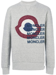 толстовка с принтом спереди Moncler