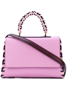 сумка с плетеной окантовкой Emilio Pucci