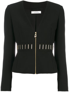 zipped fitted jacket Versace Collection