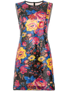 floral sequin sleeveless dress Diane Von Furstenberg