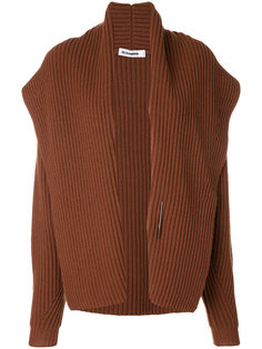 ribbed open cardigan Jil Sander