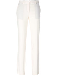 slim-fit tailored trousers Theory