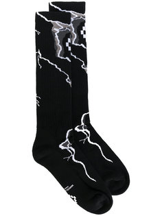 Telgo long socks Marcelo Burlon County Of Milan