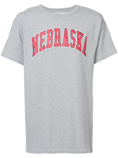 футболка с принтом nebraska Off-White