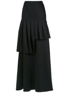 frilled maxi skirt Adriana Degreas