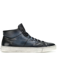 lace up hi-top Santoni