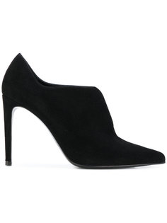 замшевые туфли-лодочки с заостренным носком Stuart Weitzman