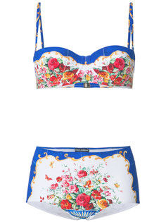 бикини с цветочным узором Dolce &amp; Gabbana