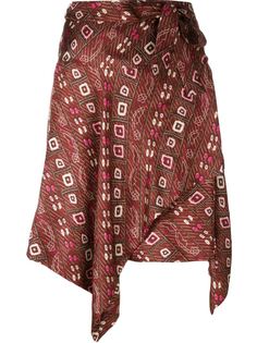 юбка асимметричного кроя  Isabel Marant
