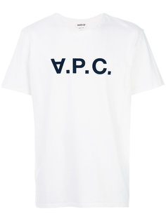appliqué logo T-shirt A.P.C.