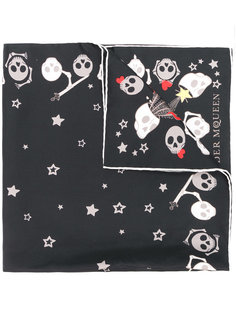Party Skull scarf Alexander McQueen