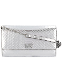 snakeskin effect shoulder bag Michael Michael Kors