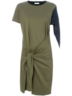 colour block knot dress J.W.Anderson