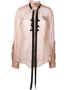 блузка с оборками  Nº21