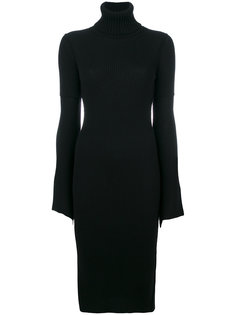 fitted bell sleeve dress Dondup