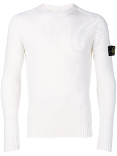 ribbed fitted sweater Stone Island