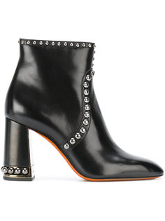studded ankle boots Santoni