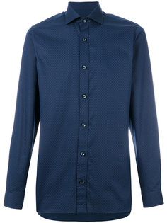 рубашка в микро-горох Z Zegna