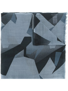 geometric pattern scarf Closed