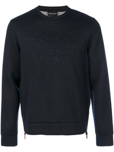 толстовка с логотипом Emporio Armani