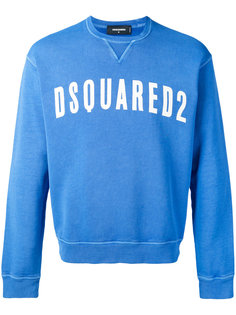 толстовка с логотипом бренда Dsquared2