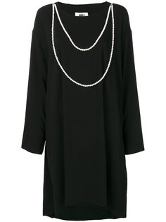 свободное платье с драпировкой  Mm6 Maison Margiela