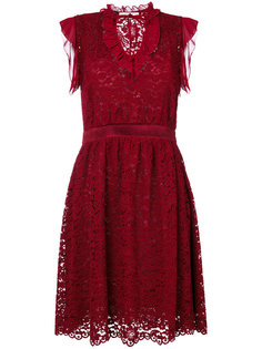 ruched v-neck dress Blugirl