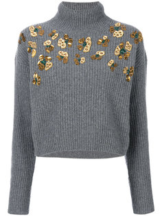 джемпер с отделкой  MSGM