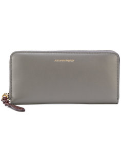 zip around continental wallet Alexander McQueen