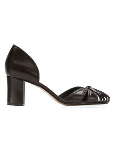 leather pumps Sarah Chofakian