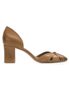 leather pumps Sarah Chofakian