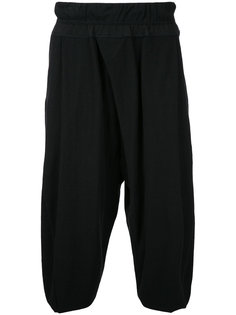 cropped drop-crotch trousers Julius