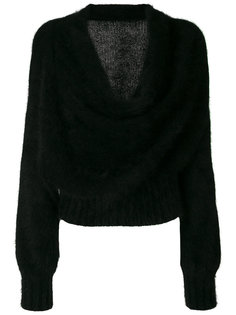cowl neck sweater Alberta Ferretti