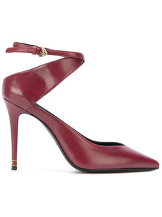 туфли с асимметричной лямкой Roberto Cavalli