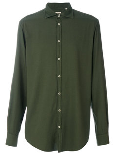 однотонная рубашка Massimo Alba