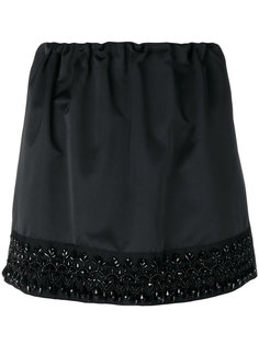 bead embroidery mini skirt Nº21