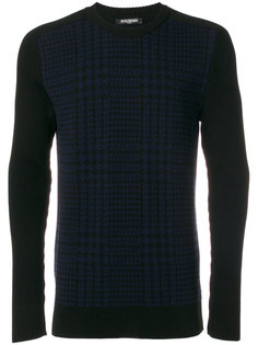 Prince of Wales checked jumper Balmain