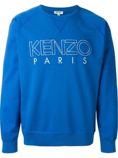 толстовка с вышивкой Kenzo Paris Kenzo