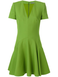 V-neck flared mini dress Alexander McQueen