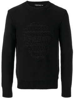 skull embossed sweatshirt  Alexander McQueen