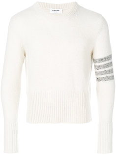 striped arm slim-fit jumper Thom Browne