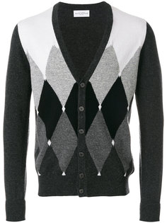 diamond pattern cardigan Ballantyne