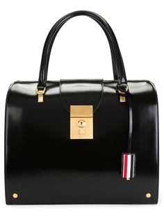 сумка-тоут с портфельной застежкой Thom Browne