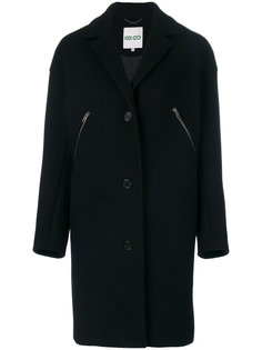 oversize single-breasted coat Kenzo