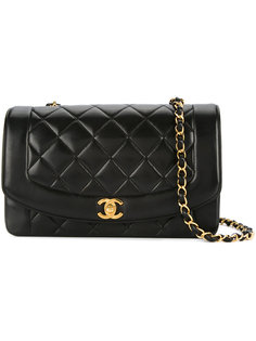 стеганая сумка на плечо на цепочке Chanel Vintage