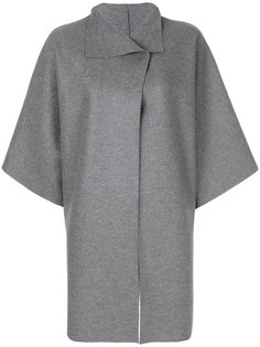 oversized cape jacket Harris Wharf London