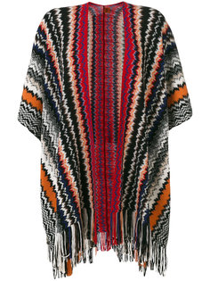 трикотажное пончо Mantella Missoni