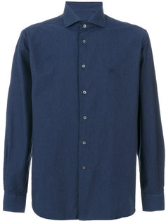 logo chest embroidery shirt Corneliani