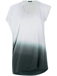 asymmetric degradé T-shirt Unconditional