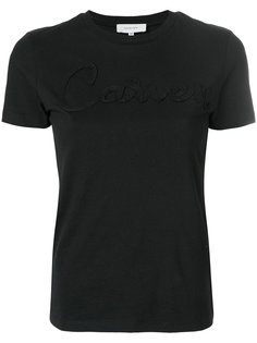 футболка слим с логотипом  Carven